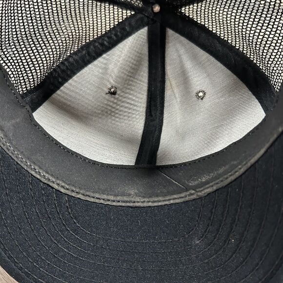 Vintage Pittsburgh Steelers Hat Snapback NFl Football‎ AJD Black Trucker Cap - Picture 5 of 8